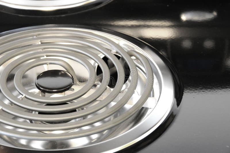 Red hot burner stock image. Image of melt, broil, stove 142169