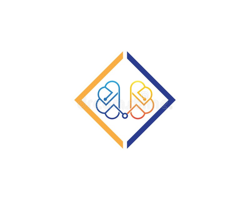 Str? mkretsLogo Template vektor royaltyfri illustrationer