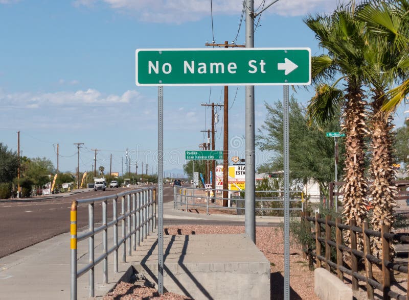 No Name Street is the street name. No Name Street is the street name