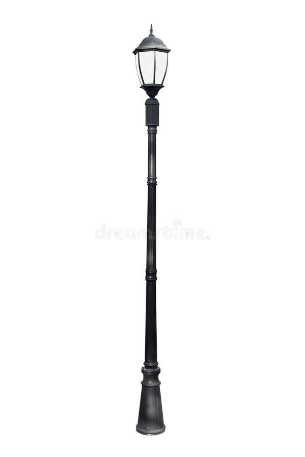 Straatlantaarn op de witte achtergrond Weg Lichte Pool van de Straat van de lamp de post stock afbeeldingen Straatlantaarn op de witte achtergrond Weg Lichte Pool van de Straat van de lamp de post stock afbeeldingen