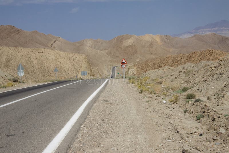 Straight route in Iran