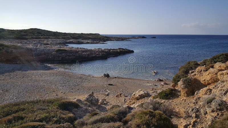 Strand bei Kato Korogona stockfoto Strand bei Kato Korogona stockfoto