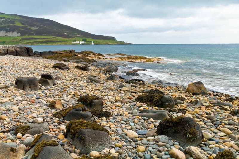 Strand der Könige Cross auf der Insel von Arran stockfotos Strand der Könige Cross auf der Insel von Arran stockfotos