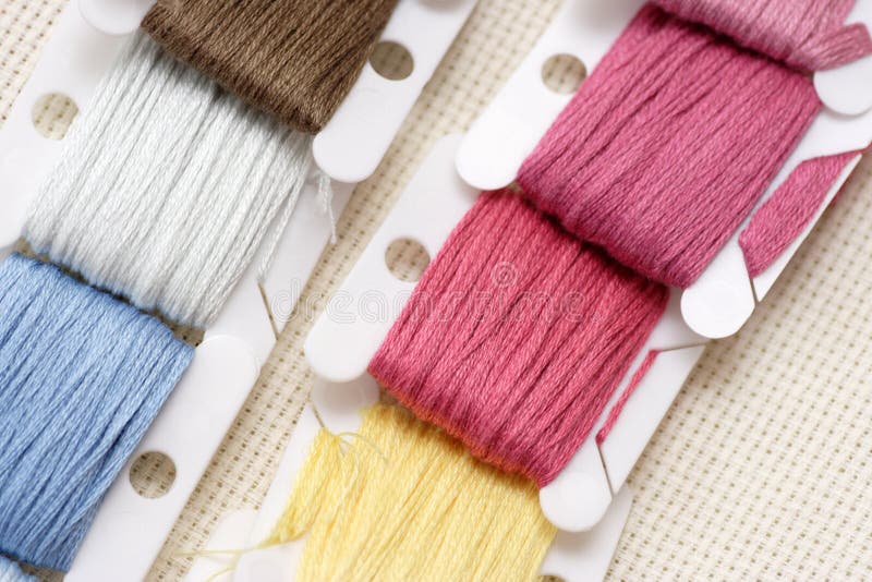 Embroidery Floss Cards Stock Photos Free & RoyaltyFree Stock Photos