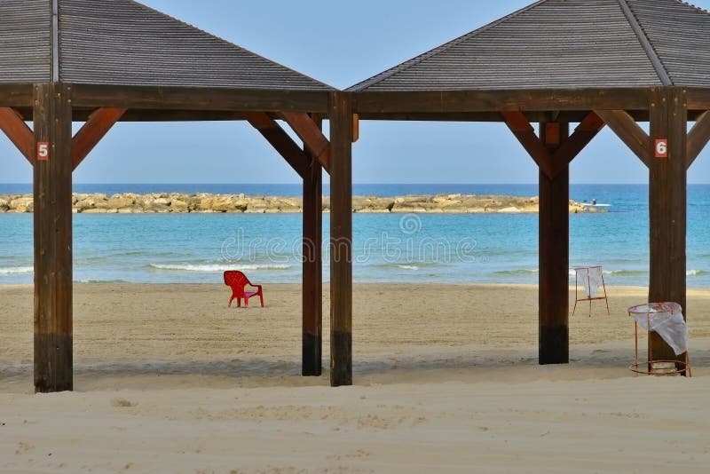 Stranden av medelhavet, början av haven royaltyfria foton Stranden av medelhavet, början av haven royaltyfria foton