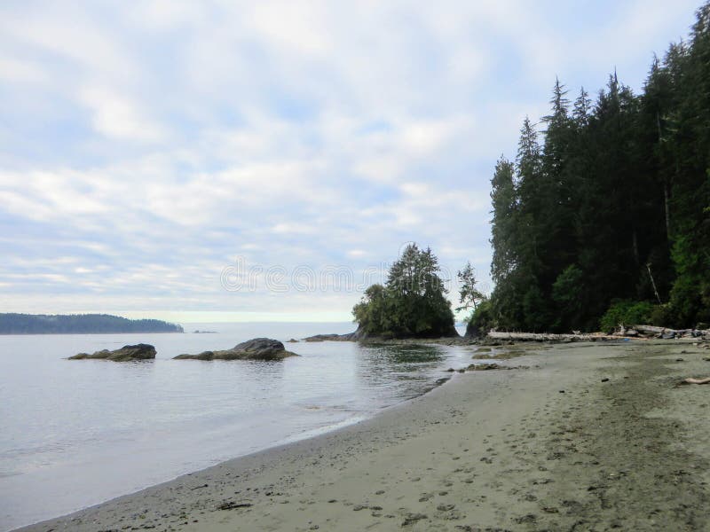 Beaches of the West coast Trail, Vancouver island, British Columbia, Canada. Beaches of the West coast Trail, Vancouver island, British Columbia, Canada