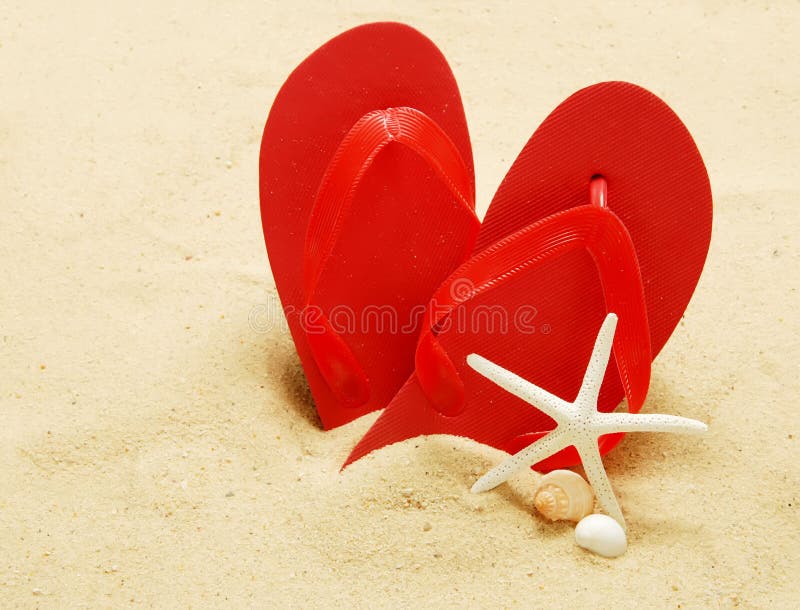 strandflipmisslyckandear royaltyfri fotografi strandflipmisslyckandear royaltyfri fotografi