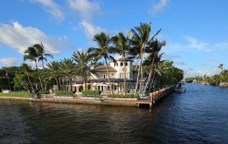 Strandhem i Fort Lauderdale royaltyfri bild Strandhem i Fort Lauderdale royaltyfri bild