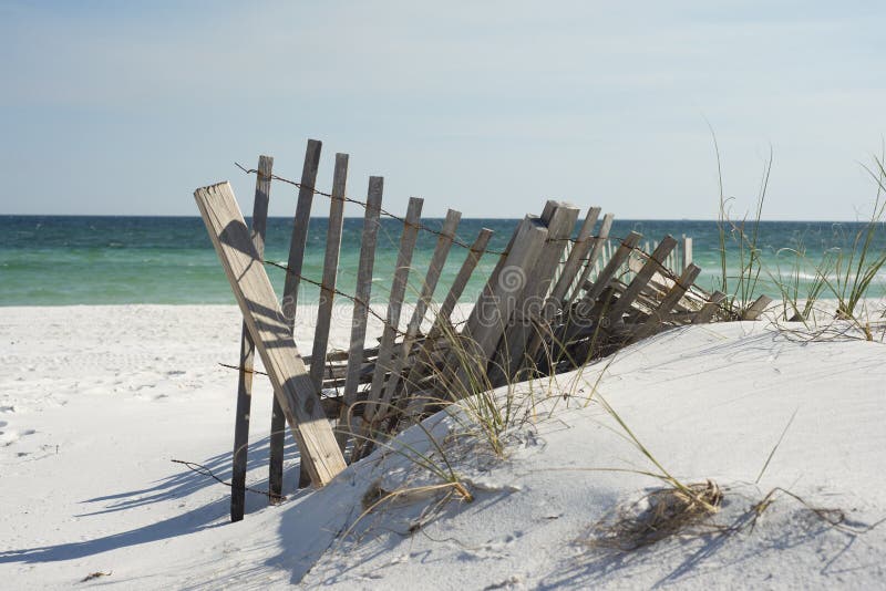 Strand-Zaun lizenzfreies stockfoto Strand-Zaun lizenzfreies stockfoto