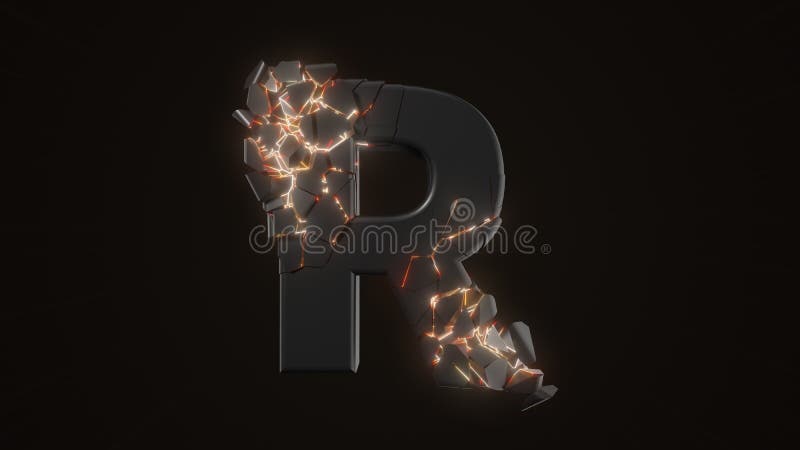 Strangely Cracked R Letter. Technological and Mystical Look with Glowing Inside Details. 3d Illustration Stock Illustration - Illustration of dark, concept: 161071447 Strangely Cracked R Letter. Technological and Mystical Look with Glowing Inside Details. 3d Illustration Stock Illustration - Illustration of dark, concept: 161071447