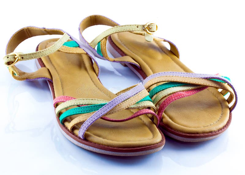 colourful ladies sandals