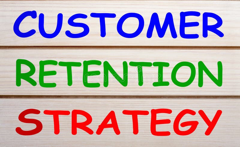 Strategia di conservazione del cliente fotografia stock Strategia di conservazione del cliente fotografia stock
