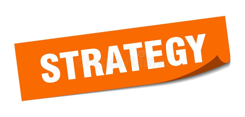 Strategiklisterm? rke vektor illustrationer