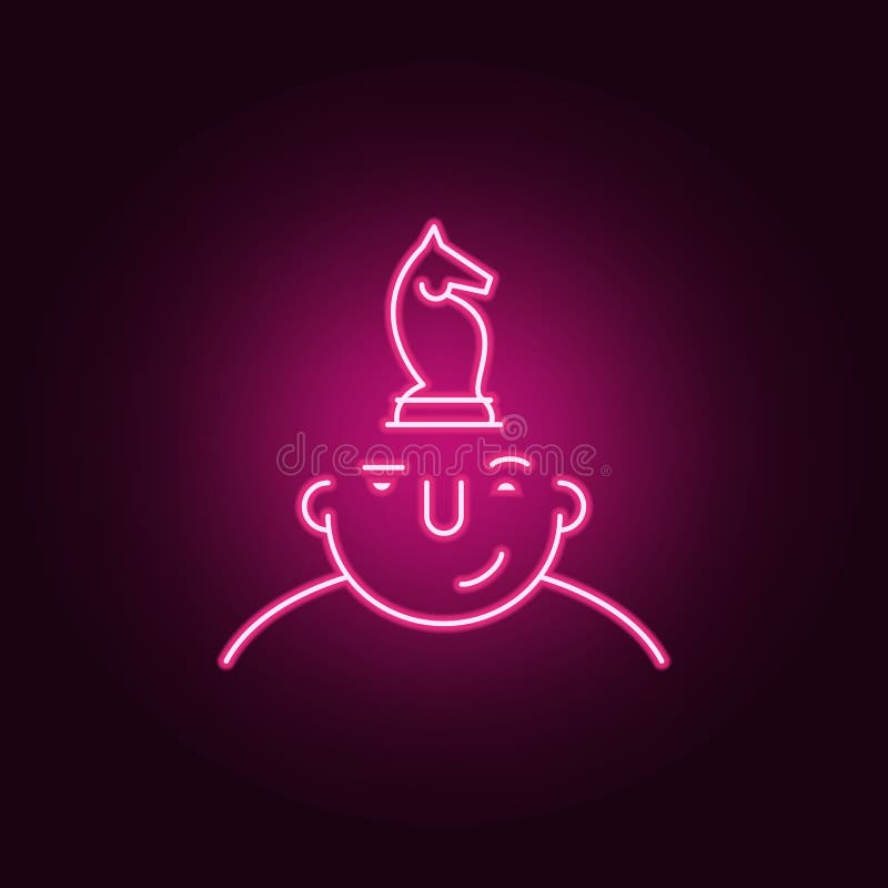 strategy on mind icon. Elements of What is in your mind in neon style icons. Simple icon for websites, web design, mobile app, royalty free illustration strategy on mind icon. Elements of What is in your mind in neon style icons. Simple icon for websites, web design, mobile app, royalty free illustration