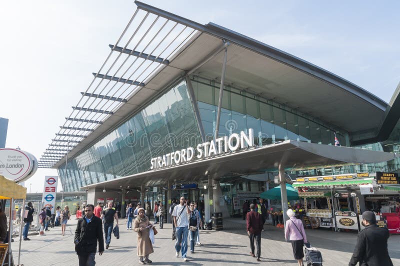 Stratford Station in London