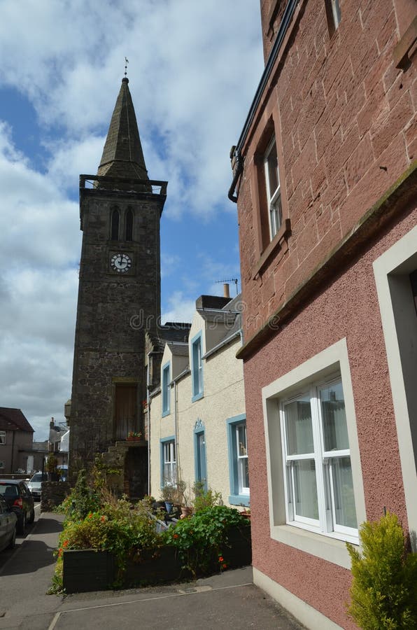 Strathmiglo stock image. Image of architecture, tower 44003057