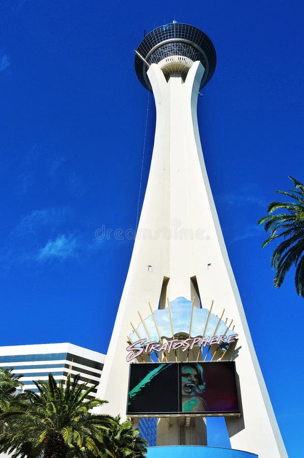 stratosphere eniga vegas för hotelllastillstånd arkivfoton stratosphere eniga vegas för hotelllastillstånd arkivfoton