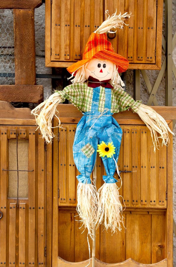 Straw doll stock photo. Image of holidays, decor, friendly 30555942