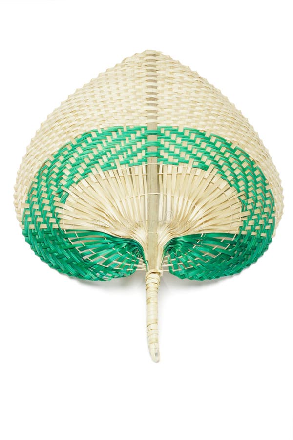 Straw fan stock photo. Image of background, weave, close 17512938