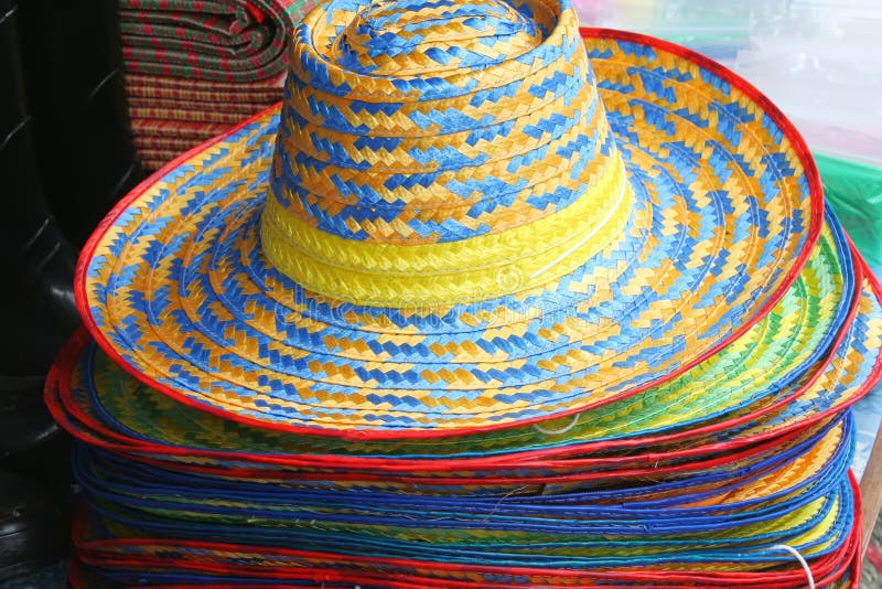 Party Hats at Full Moon Night in Thailand Stock Image - Image of asia ...