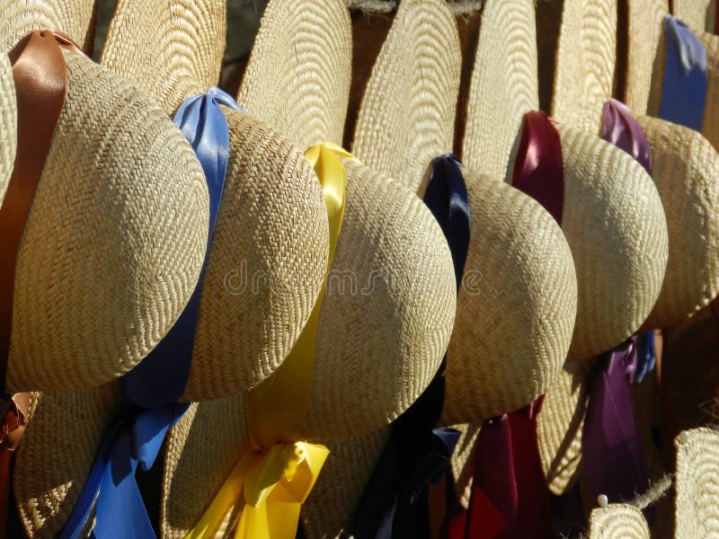 Straw hats stock photo. Image of protection, hats, heat - 86032032