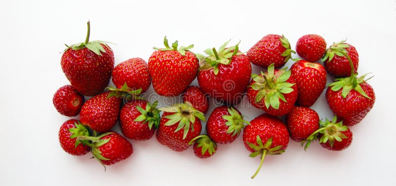 Strawberries royalty free stock photos
