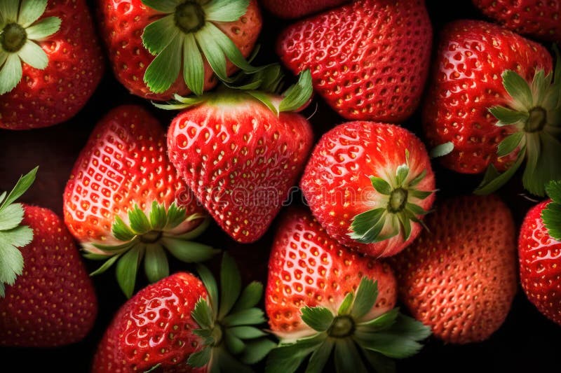 Strawberries Background. Strawberry Stock Photo Image of background