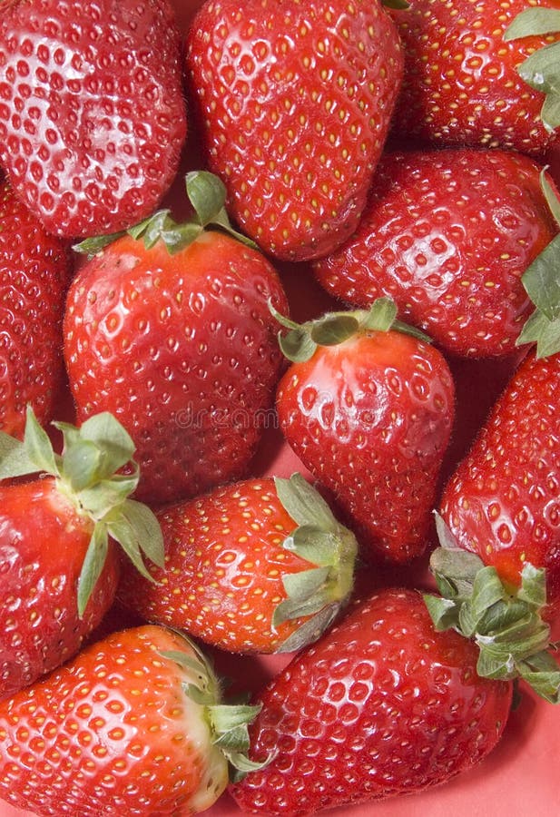 Strawberry background royalty free stock photos