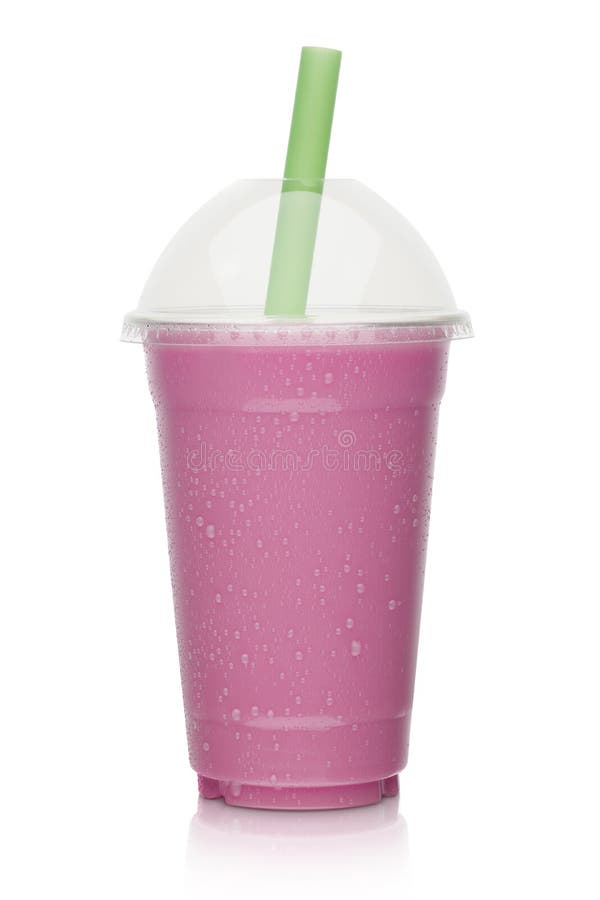 Strawberry and berry milkshake