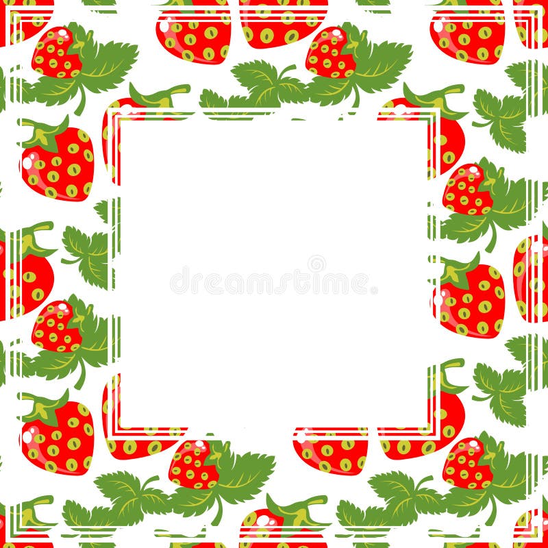 Strawberry border