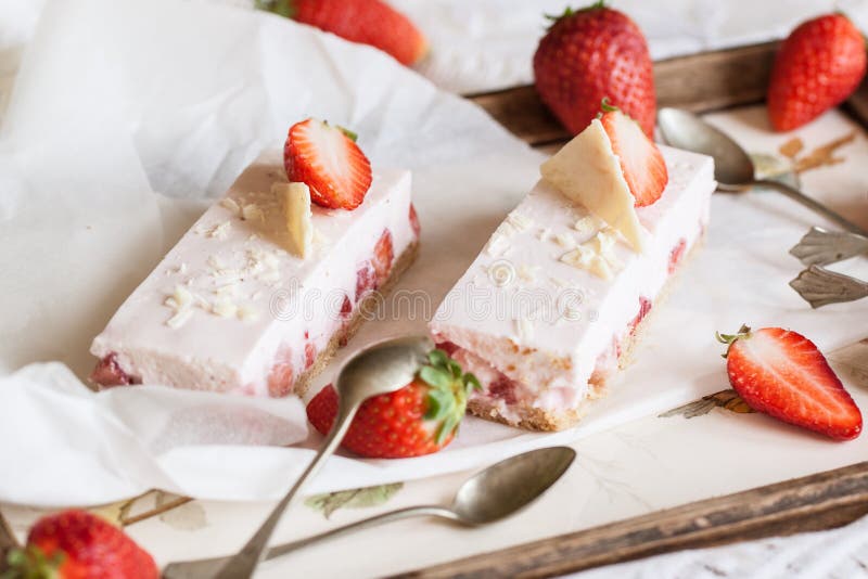 Strawberry cheesecake