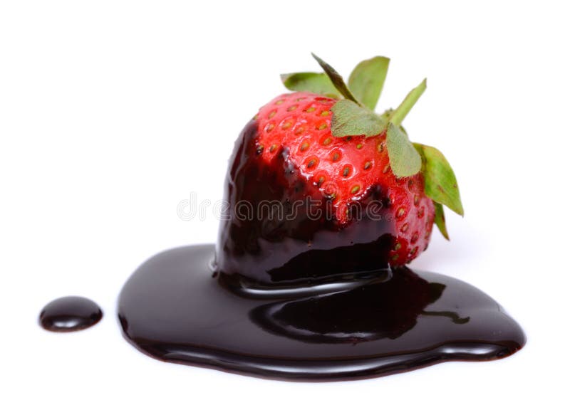 Strawberry chocolate dip