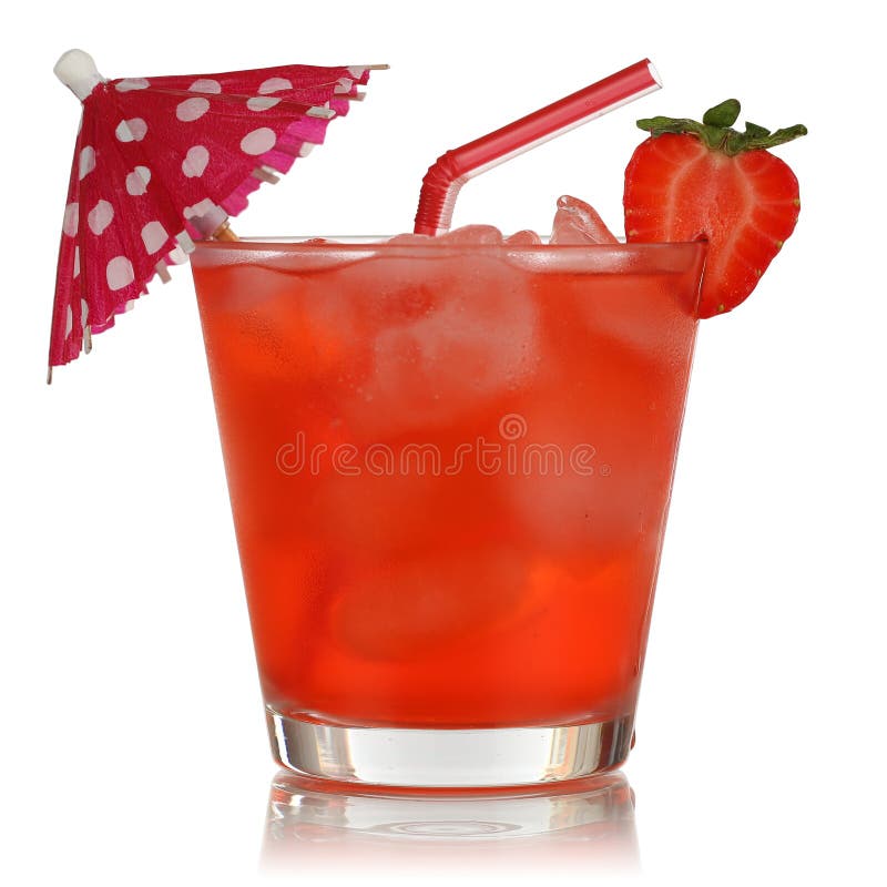 Fruit Cocktail with Limes on the Beach and Sea Stock Photo Image of