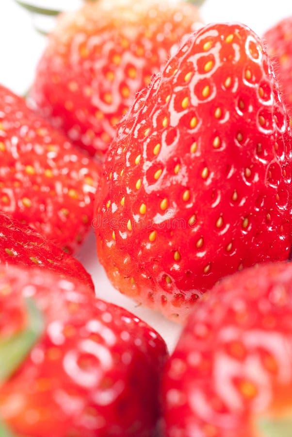 Strawberry Isolated on White