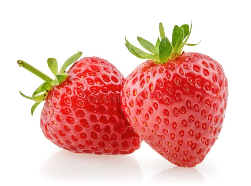 Strawberry isolated on white background