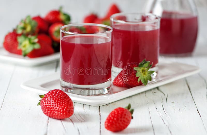 Strawberry juice