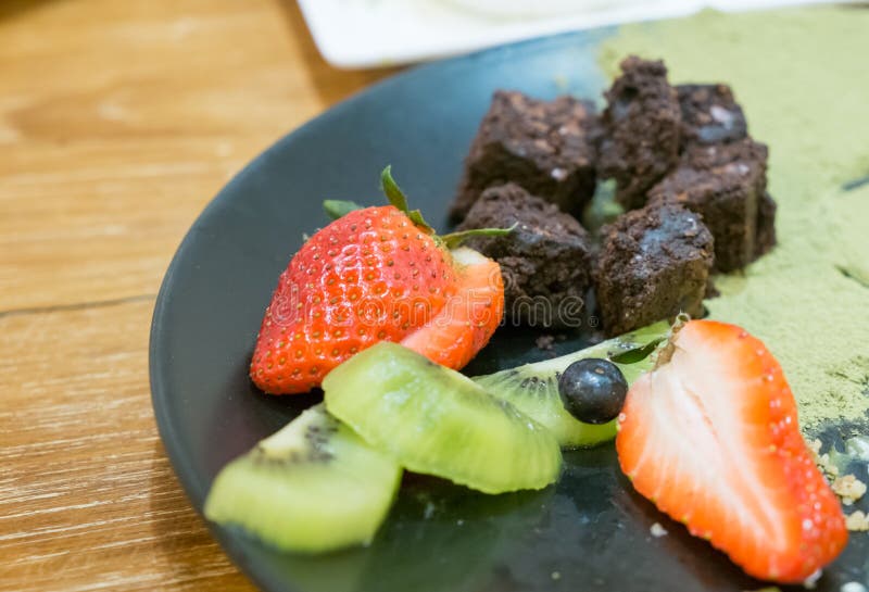 Strawberry and kiwi stock image. Image of healthy, restaurant 60203681