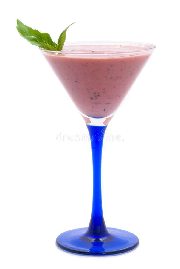 Strawberry milk shake