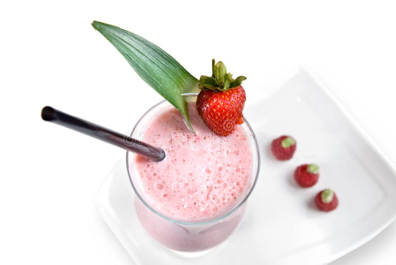 Strawberry milkshake