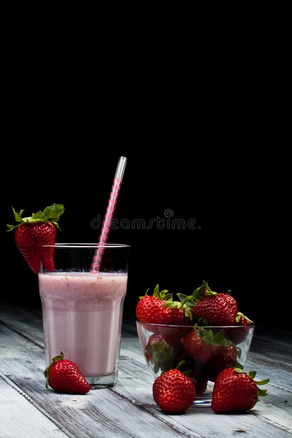 Strawberry milkshake