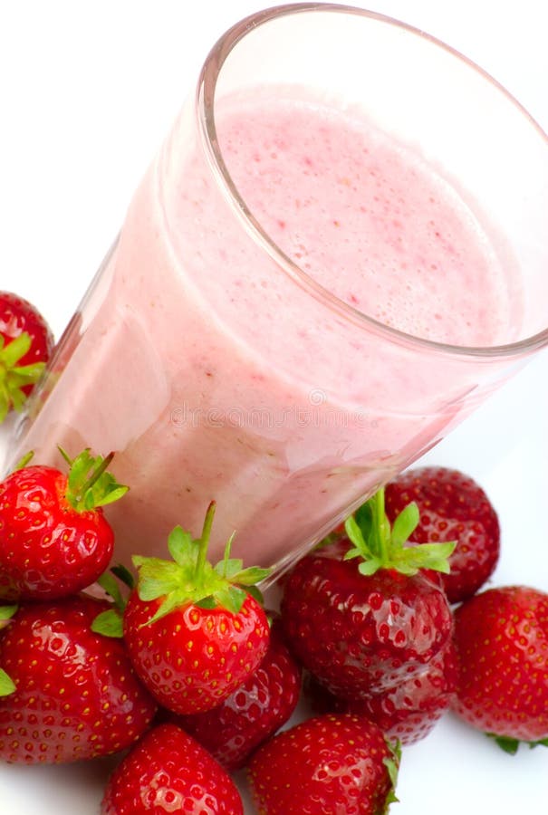 Strawberry milkshake