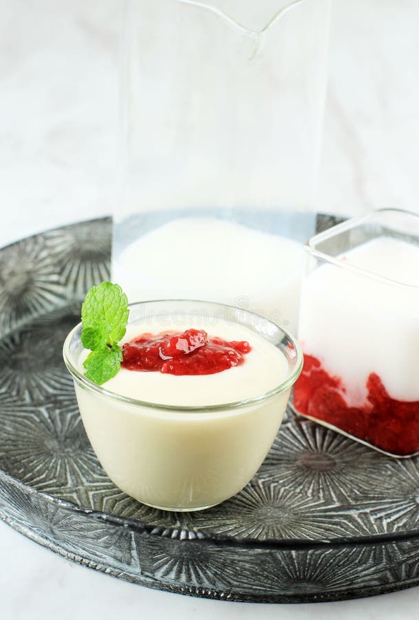 Cream Pannacota Tangerine Sauce Stock Photos - Free & Royalty-Free Stock  Photos from Dreamstime