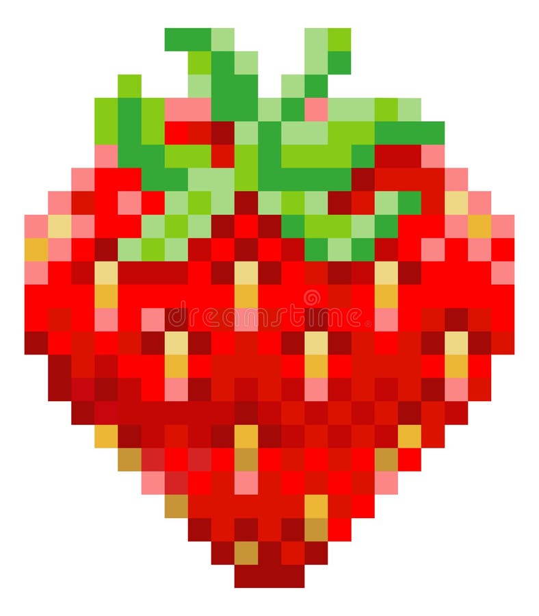 7,208 Pixel Art Fruit Images, Stock Photos, 3D objects, & Vectors