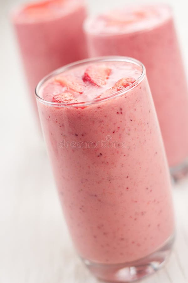 Strawberry smoothie