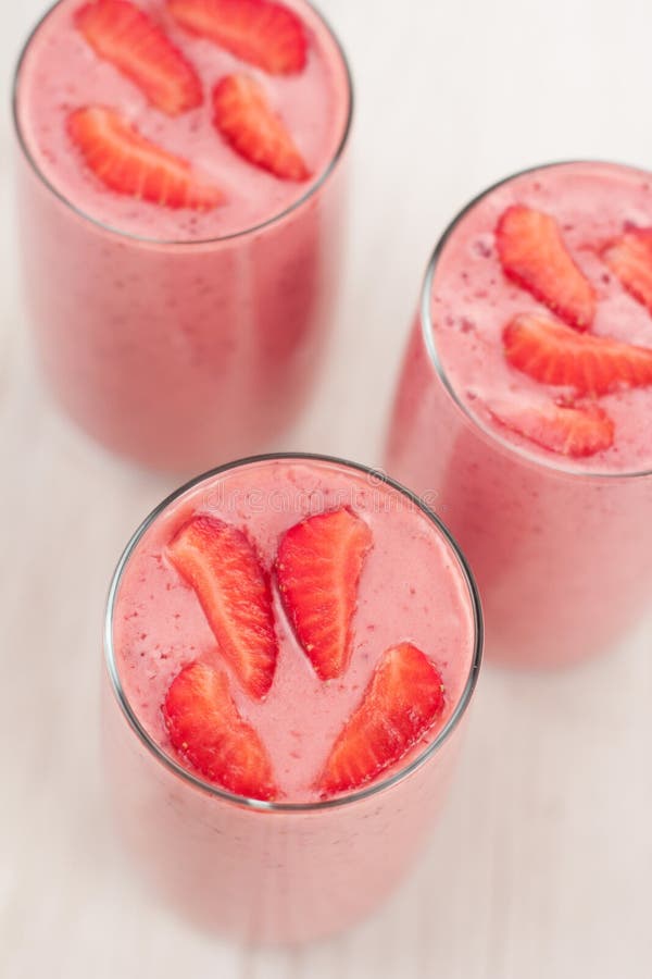 Strawberry smoothie