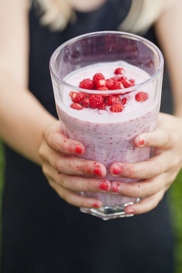 Strawberry smoothie