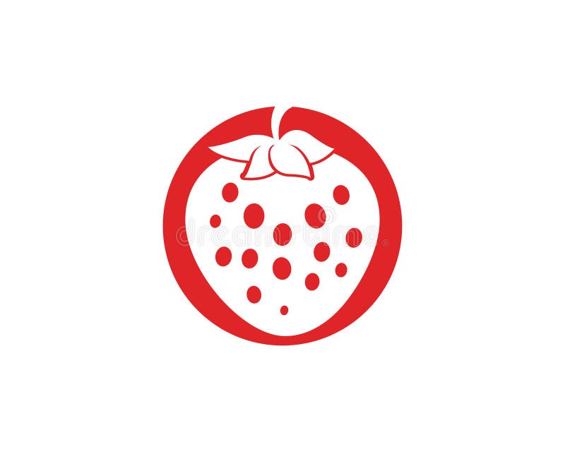 Strawberry Vector Illustration Design Stock Vector - Illustration of
