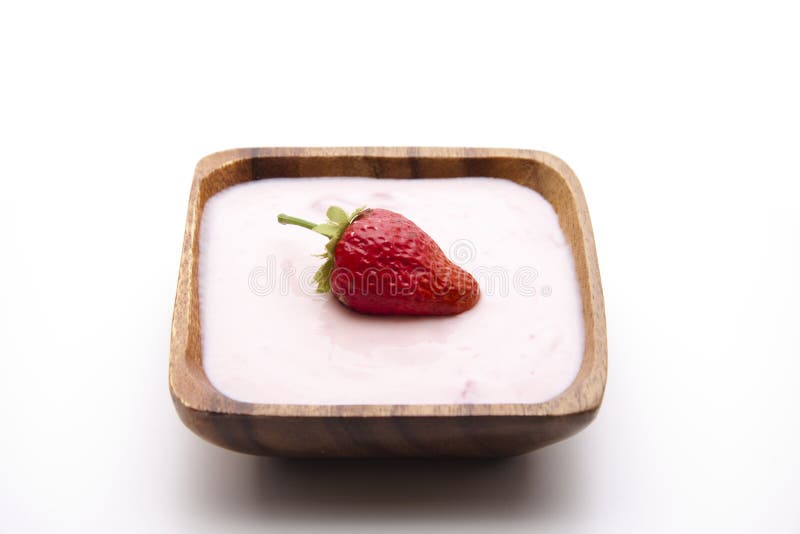 Strawberry yogurt