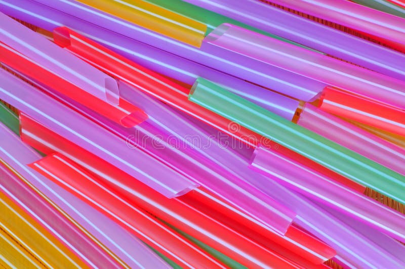 Straws colored water stock image. Image of juice, pattern 26062605