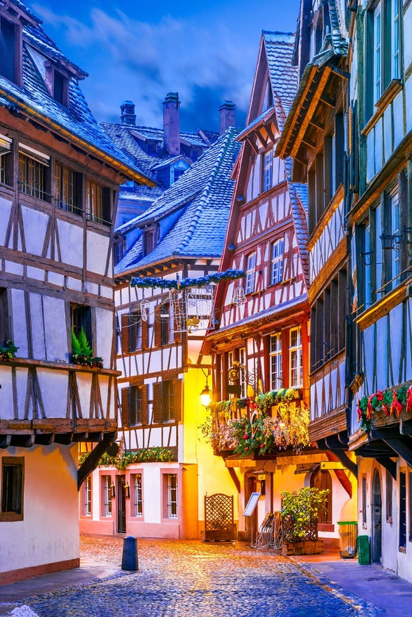 Straßburg, Elsass, Frankreich - Capitale de Noel stockbilder Straßburg, Elsass, Frankreich - Capitale de Noel stockbilder
